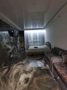 Χώρος καθιστικού στο Видовая 25й этаж. Новый дом. Шалимова, ISIDA. Шулявская, Гарматная, Индустриальный мост. Космополитан. Большевик. Жд вокзал. +27 φωτογραφίες