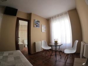 Posezení v ubytování Hostal Santiago