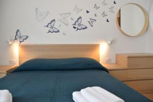 Cama ou camas em um quarto em Apartments Forna - free parking