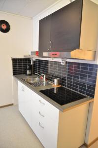 Una cocina o zona de cocina en Bergen Budget Hostel