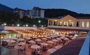 山景或在度假酒店看到的山景