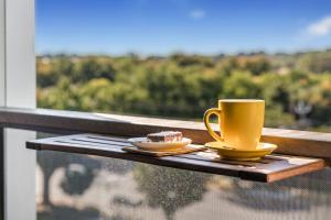 Mercure Bendigo Schaller的阳台或露台