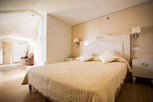 Postel nebo postele na pokoji v ubytování Hotel II Virrey