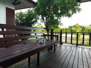 Balkón nebo terasa v ubytování Sunflora Resort Chumphon