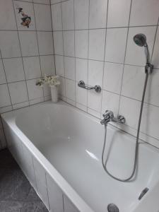 Koupelna v ubytování FeWo "Regnitztraum" in Forchheim - 3-Zimmer-Apartment - 2 Schlafzimmer + 12 fotografií