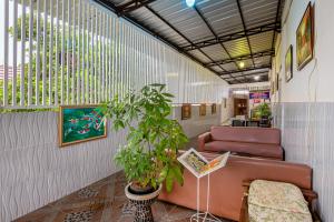 Hotel Bambu Kuning的休息区