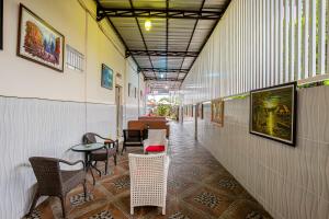 Hotel Bambu Kuning的休息区