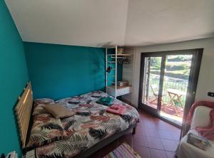 Cama o camas de una habitación en B&B Taccu Maccu