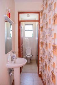 A bathroom at JKIA homestays