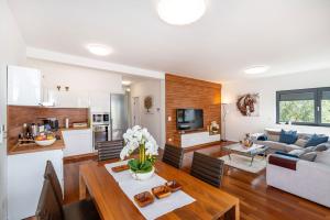 Η κουζίνα ή μικρή κουζίνα στο Apartman Darija