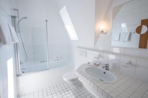 Koupelna v ubytování Hotel Marienlinde