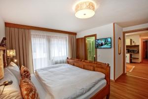 TV a/nebo společenská místnost v ubytování Der Ballhaushof