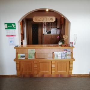 Vstupní hala nebo recepce v ubytování Gästehaus Wilhelmshof