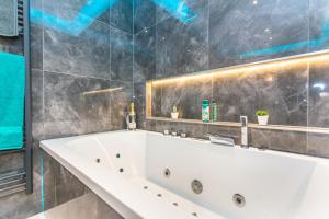Koupelna v ubytování Appartements Moser