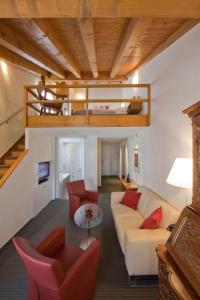 Posezení v ubytování Hotel Allalin Saas-Fee