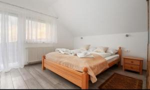 Postel nebo postele na pokoji v ubytování Apartment Josipa