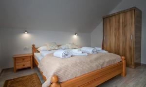 Postel nebo postele na pokoji v ubytování Apartment Josipa