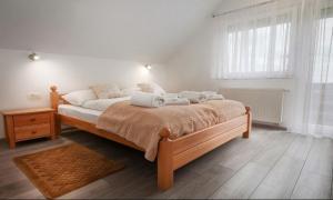 Postel nebo postele na pokoji v ubytování Apartment Josipa