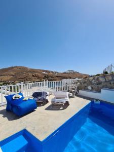 Bazén v ubytování Aegean Sea Villas nebo v jeho okolí