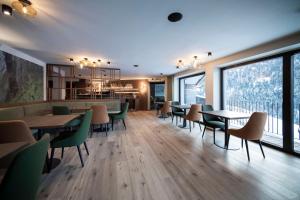 Kuchyň nebo kuchyňský kout v ubytování Hotel Plan Murin