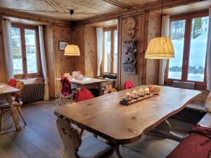 Istumisnurk majutusasutuses B&B Villa Stelvio