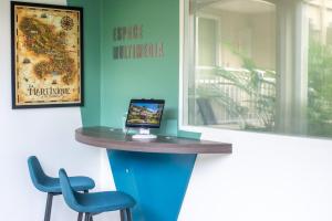 TV/Unterhaltungsangebot in der Unterkunft La Pagerie - Tropical Garden Hotel