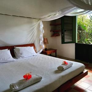 Ένα ή περισσότερα κρεβάτια σε δωμάτιο στο Casa Vila Do Outeiro