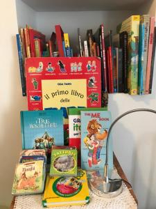 The library in the holiday home