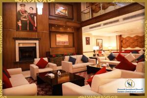 Istumisnurk majutusasutuses Sadeen Amman Hotel