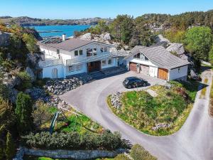 Bird's-eye view ng Holiday home FITJAR