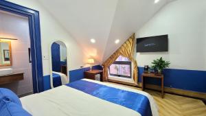 Giường trong phòng chung tại Horizon Village Dalat