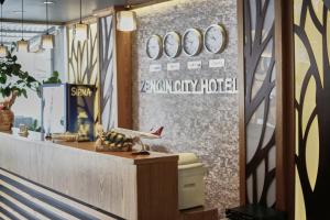 Lobby alebo recepcia v ubytovaní Zengin City Hotel