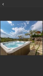 Kolam renang di atau dekat dengan Villa Carolina Sorrento with sea view Jacuzzi and Pool