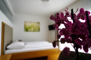 Posteľ alebo postele v izbe v ubytovaní Walters Weinquartier