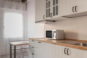 Dapur atau dapur kecil di Appartamenti Monte Selce