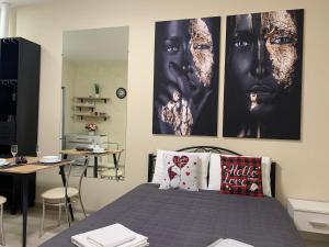 Ένα ή περισσότερα κρεβάτια σε δωμάτιο στο Academic st. apartment 20