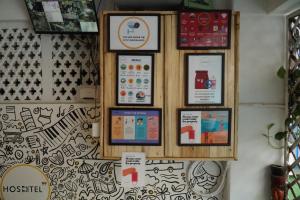 Certifikát, hodnocení, plakát nebo jiný dokument vystavený v ubytování HOSHTEL99 - PRIME - Stay, Cowork & Connect