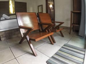 Posezení v ubytování La Casa de las Lunas