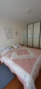 Posteľ alebo postele v izbe v ubytovaní Apartament Viola + 10 fotografií