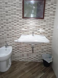 Phòng tắm tại Agriturismo la vallata