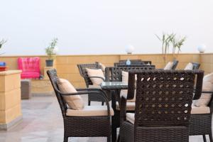 Setusvæði á Gardenia Pyramids View Inn - Rooftop