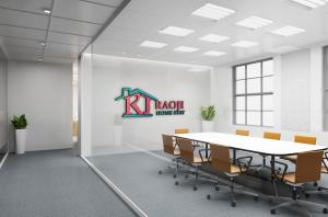 an office meeting room with a table and chairs at RAOJI Home Stay in Vālpārai