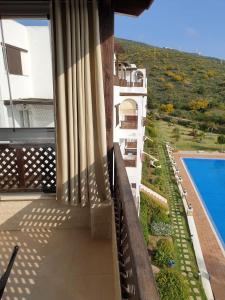 Piscine de l'établissement Appartement avec vue panoramique ou située à proximité