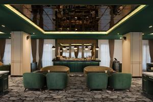 Posezení v ubytování Sutasoma Hotel