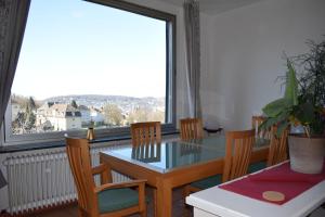 Χώρος καθιστικού στο Messewohnung Augusta