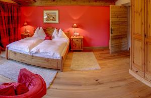 Posteľ alebo postele v izbe v ubytovaní Serviced Apartments VILLA LICHT