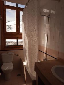 Kúpeľňa v ubytovaní Hostal Pico Agujas
