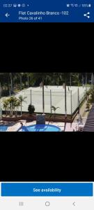 Instalaciones para jugar a tenis o squash en Flat no Hotel Cavalinho Branco o alrededores