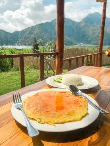 Nespecifikovaný výhled na hory nebo výhled na hory při pohledu z bed and breakfast