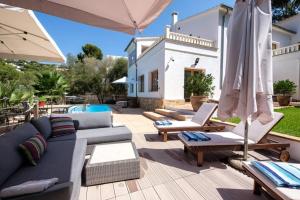 Villa Marpessa Oasis in Portals Nous with pool tesisinde veya buraya yakın yüzme havuzu
